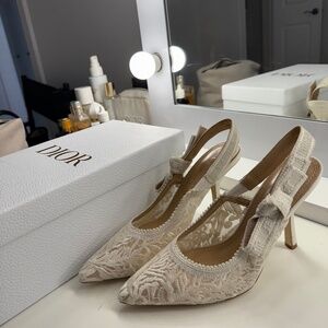 Dior J'adior Slingback pump heels Talon